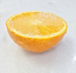 orange spa treatment