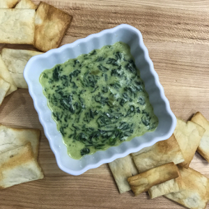 stovetop spinach dip