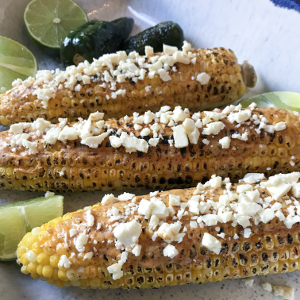 Mexican Corn with Chili Butter