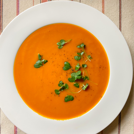 Roasted Carrot Soup | Thirsty Radish